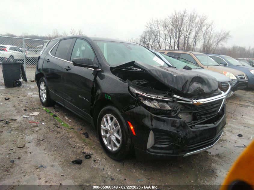 2022 CHEVROLET EQUINOX LT VIN: 3GNAXKEVXNL249004