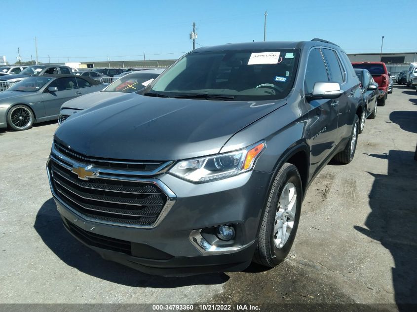 2021 CHEVROLET TRAVERSE LT CLOTH VIN: 1GNERGKW4MJ156040