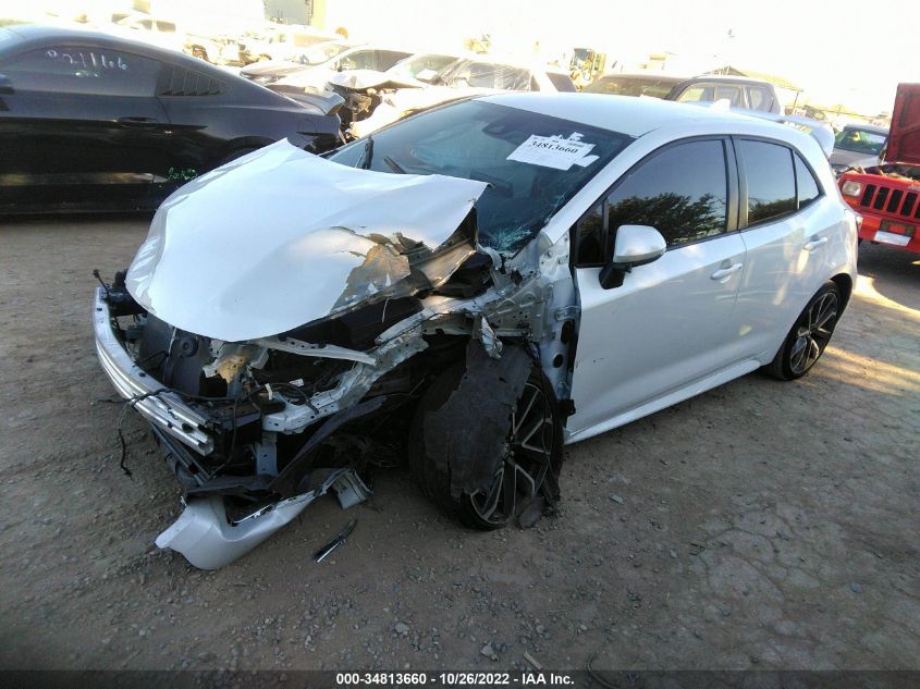 2022 TOYOTA COROLLA HATCHBACK XSE VIN: JTNA4MBE8N3164512