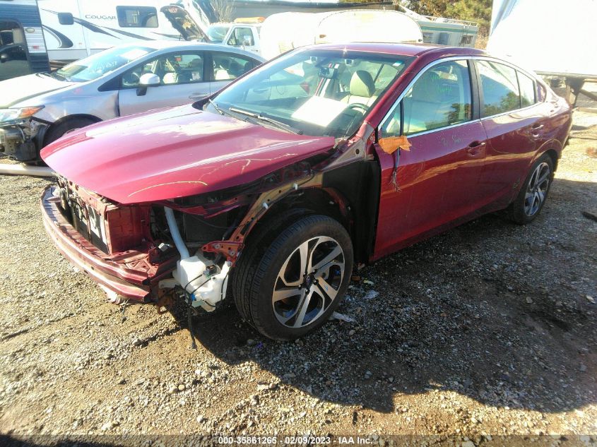 2022 SUBARU LEGACY LIMITED VIN: 4S3BWAM61N3006343