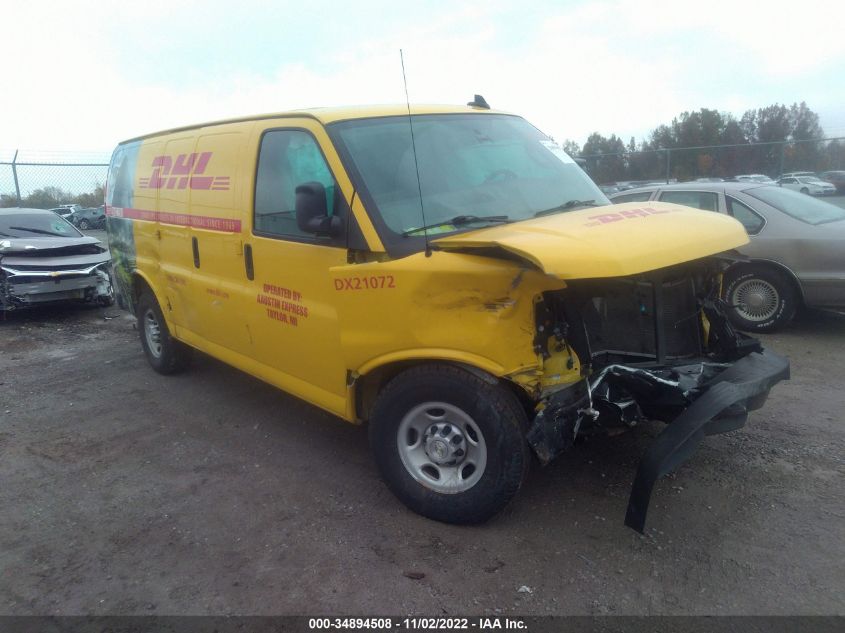 2021 CHEVROLET EXPRESS CARGO VAN VIN: 1GCWGAFP5M1166479