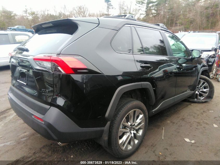 2022 TOYOTA RAV4 XLE PREMIUM VIN: 2T3A1RFV8NC308658