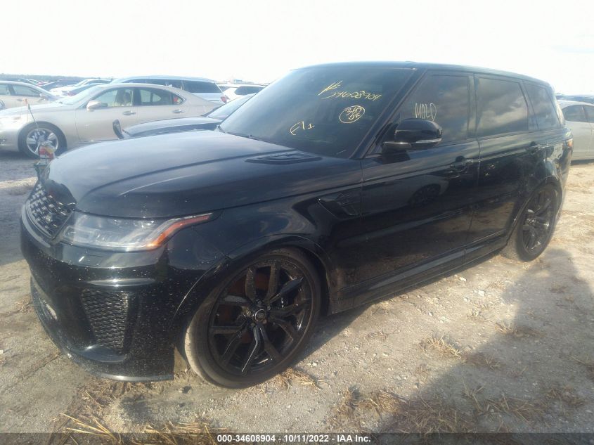 2021 LAND ROVER RANGE ROVER SPORT SVR VIN: SALWZ2RE3MA795466