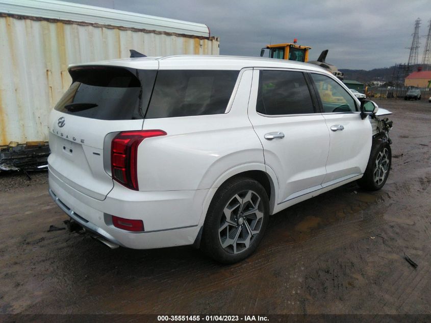 2021 HYUNDAI PALISADE CALLIGRAPHY VIN: KM8R7DHE3MU222777