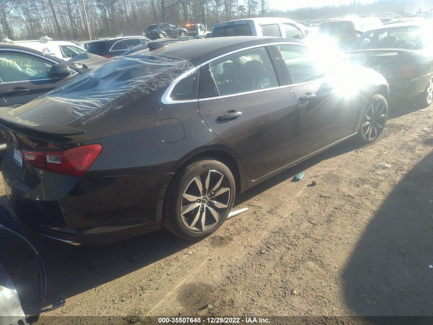 2022 CHEVROLET MALIBU RS VIN: 1G1ZG5ST9NF203327