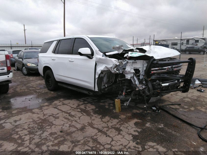 2022 CHEVROLET TAHOE COMMERCIAL VIN: 1GNSCLED8NR138957