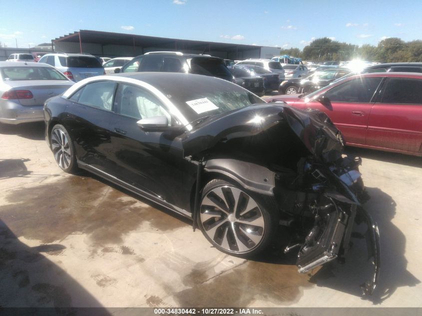 2022 LUCID AIR GRAND TOURING VIN: 50EA1GBAXNA002559