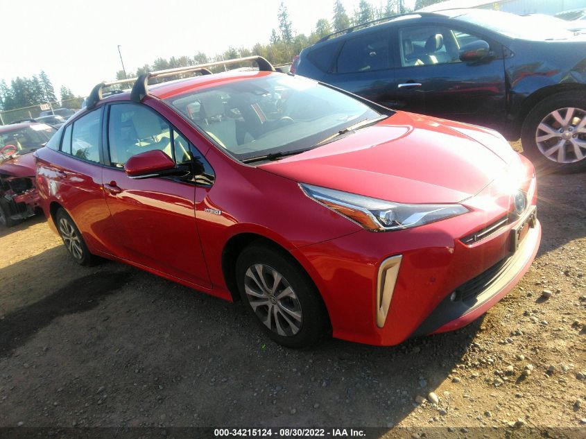 2020 TOYOTA PRIUS XLE VIN: JTDL9RFU1L3020701