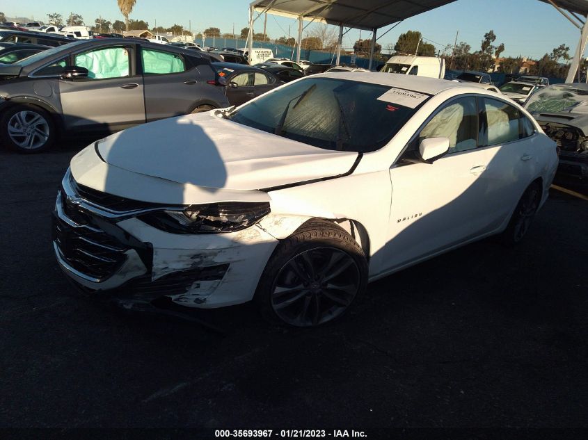 2022 CHEVROLET MALIBU LT VIN: 1G1ZD5ST5NF199835