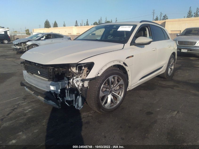 2021 AUDI E-TRON PREMIUM PLUS VIN: WA1LAAGEXMB041113