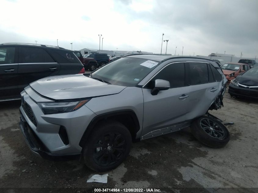 2022 TOYOTA RAV4 HYBRID SE VIN: 4T3T6RFV9NU085734