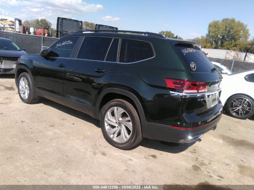 2022 VOLKSWAGEN ATLAS 3.6L V6 SE W/TECHNOLOGY VIN: 1V2KR2CAXNC508835