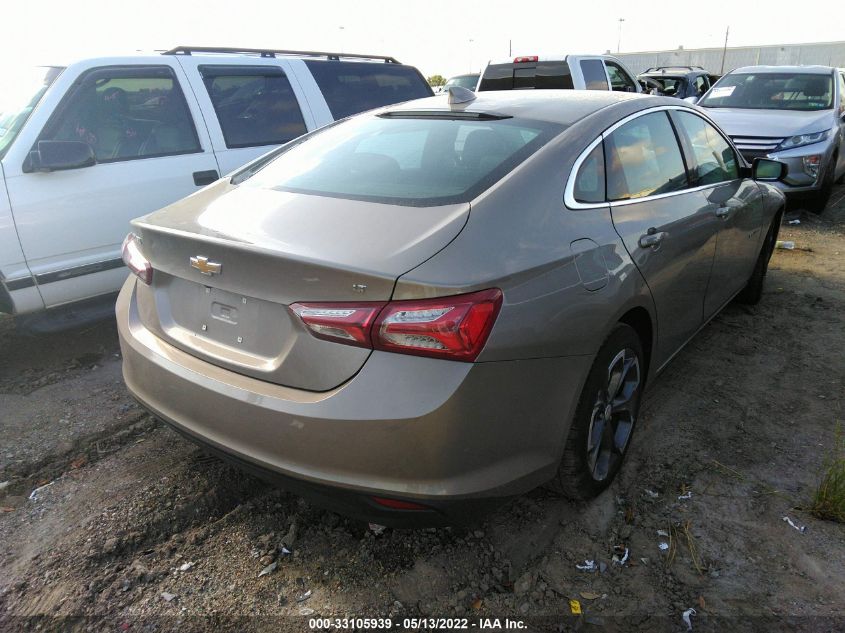 2022 CHEVROLET MALIBU LT VIN: 1G1ZD5ST7NF127387