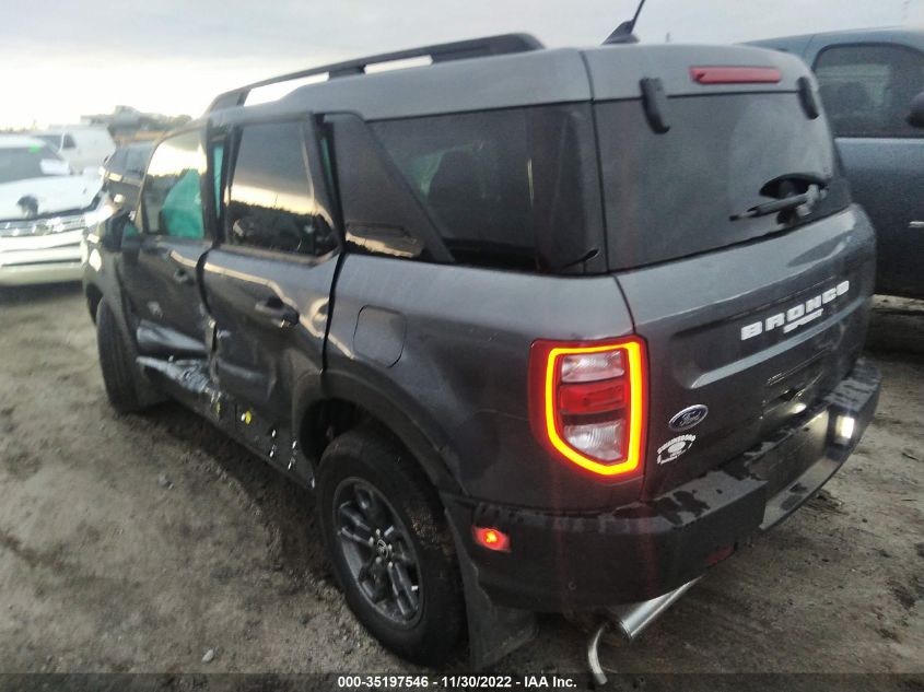 2022 FORD BRONCO SPORT BIG BEND VIN: 3FMCR9B61NRD58705