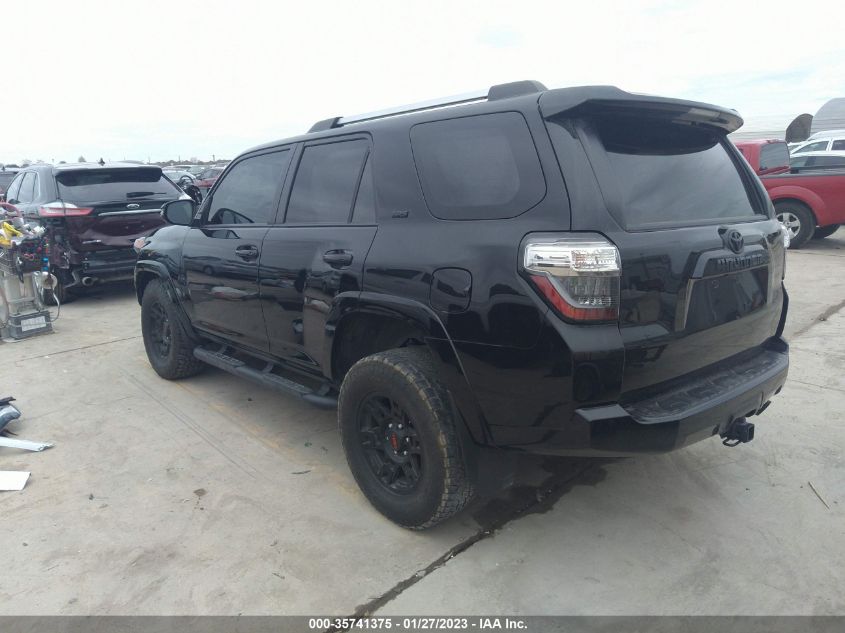 2021 TOYOTA 4RUNNER SR5 PREMIUM VIN: JTEFU5JR9M5232027