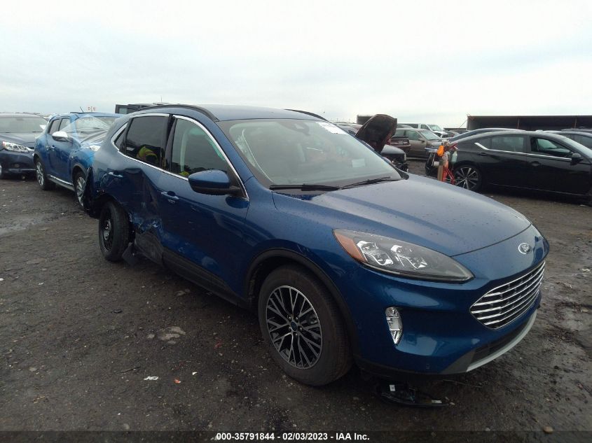 2022 FORD ESCAPE TITANIUM PLUG-IN HYBRID VIN: 1FMCU0LZ8NUA21766