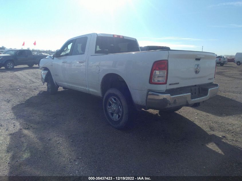 2022 RAM 2500 BIG HORN VIN: 3C6UR5DL9NG297367