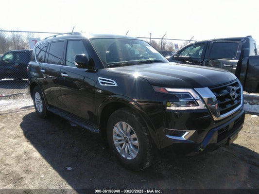 2022 NISSAN ARMADA SV VIN: JN8AY2AD9N9676951