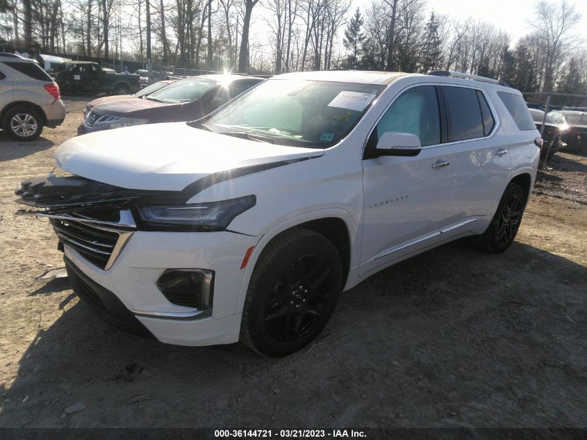2023 CHEVROLET TRAVERSE PREMIER VIN: 1GNEVKKW5PJ137256
