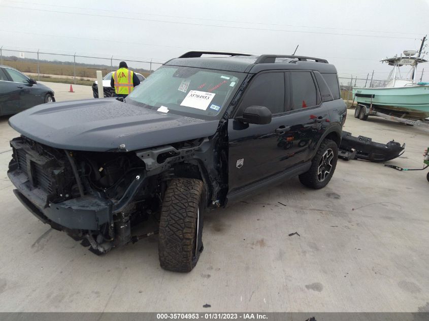 2021 FORD BRONCO SPORT BIG BEND VIN: 3FMCR9B64MRA33304