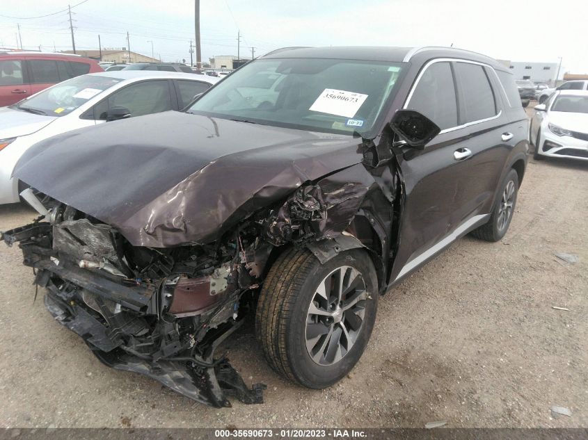 2021 HYUNDAI PALISADE SEL VIN: KM8R24HE5MU205185