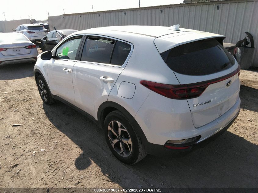 2022 KIA SPORTAGE LX VIN: KNDPMCAC5N7983060