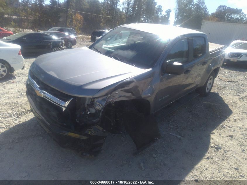 2021 CHEVROLET COLORADO 2WD WORK TRUCK VIN: 1GCGSBEN4M1223683