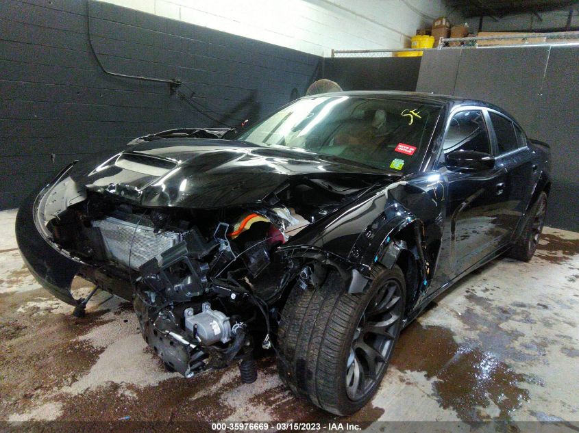 2022 DODGE CHARGER SRT HELLCAT WIDEBODY VIN: 2C3CDXL92NH139963