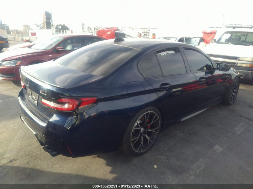 2022 BMW M5 VIN: WBS83CH07NCK34165