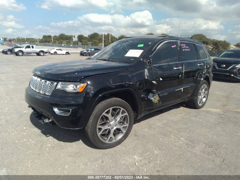 2021 JEEP GRAND CHEROKEE OVERLAND VIN: 1C4RJECG1MC746018