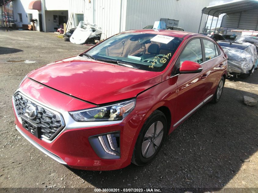 2022 HYUNDAI IONIQ HYBRID SE VIN: KMHC75LC5NU266248