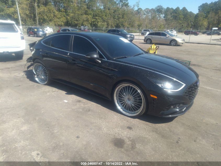 2021 HYUNDAI SONATA SEL VIN: KMHL64JA2MA146504