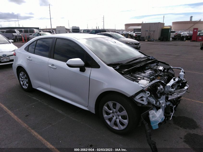2022 TOYOTA COROLLA LE VIN: JTDEPMAE5N3010452