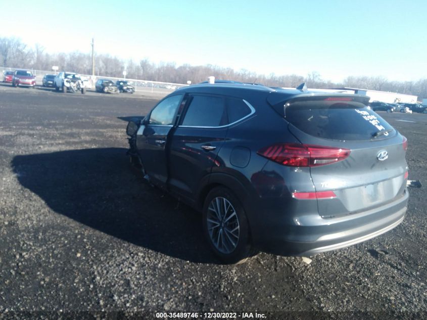 2021 HYUNDAI TUCSON LIMITED VIN: KM8J3CAL8MU358057