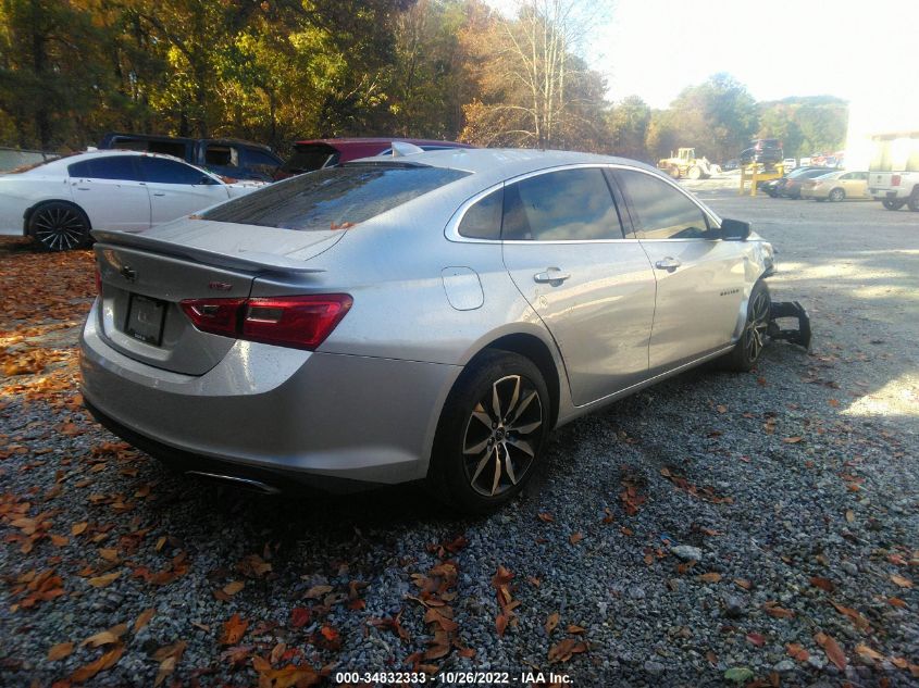 2021 CHEVROLET MALIBU RS VIN: 1G1ZG5ST6MF045429