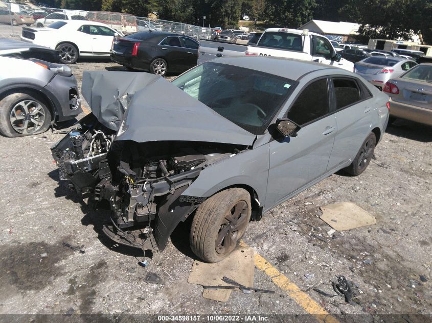 2021 HYUNDAI ELANTRA SEL VIN: KMHLM4AGXMU118135