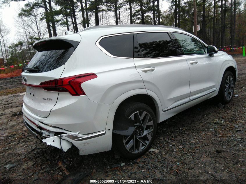2022 HYUNDAI SANTA FE CALLIGRAPHY VIN: 5NMS5DAL6NH462516