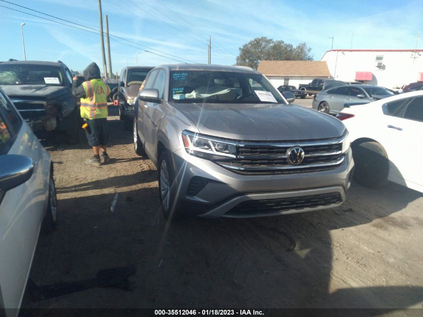 2022 VOLKSWAGEN ATLAS CROSS SPORT 2.0T SE W/TECHNOLOGY VIN: 1V2WC2CA1NC203470