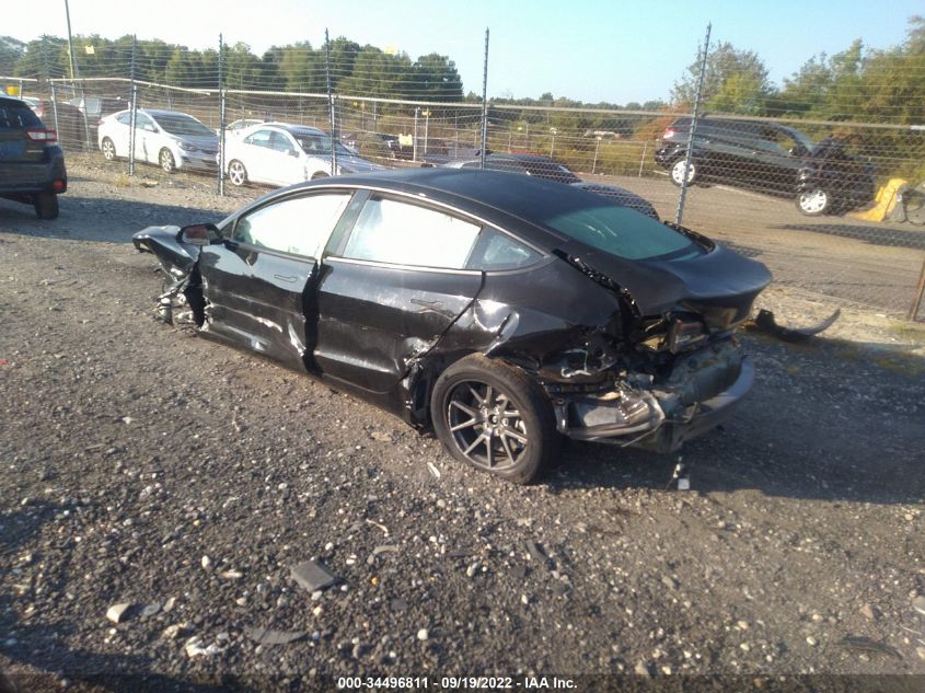 2022 TESLA MODEL 3 LONG RANGE VIN: 5YJ3E1EB7NF313523