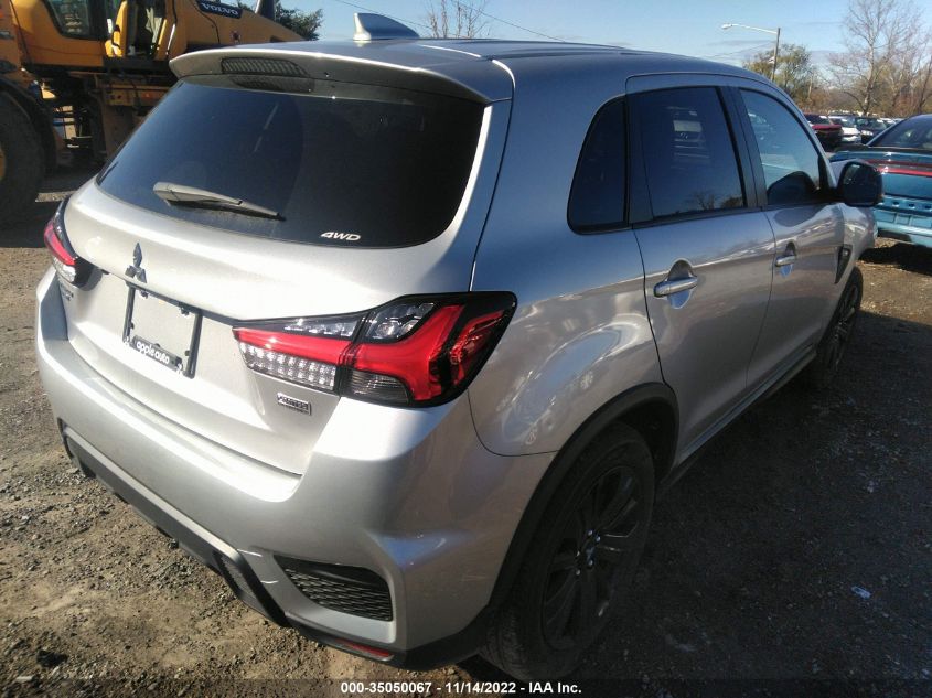 2022 MITSUBISHI OUTLANDER SPORT LE VIN: JA4ARUAU8NU017741