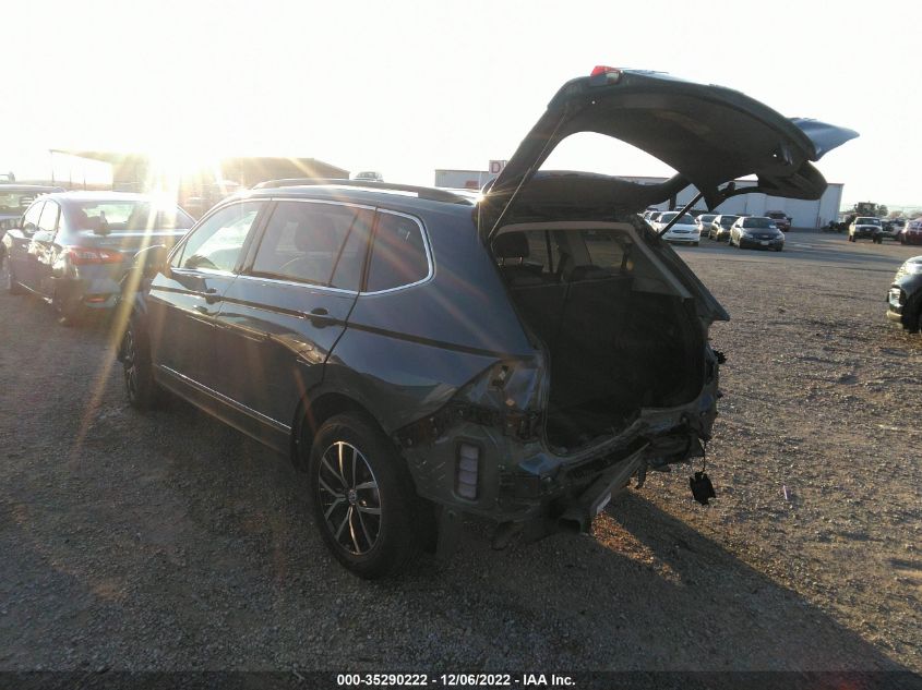 2021 VOLKSWAGEN TIGUAN SE/SE R-LINE BLACK/SEL VIN: 3VV3B7AX9MM086487