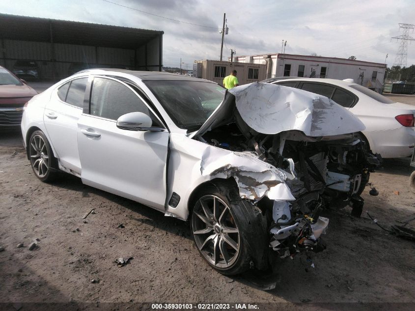 2022 GENESIS G70 2.0T VIN: KMTG34TA9NU089179