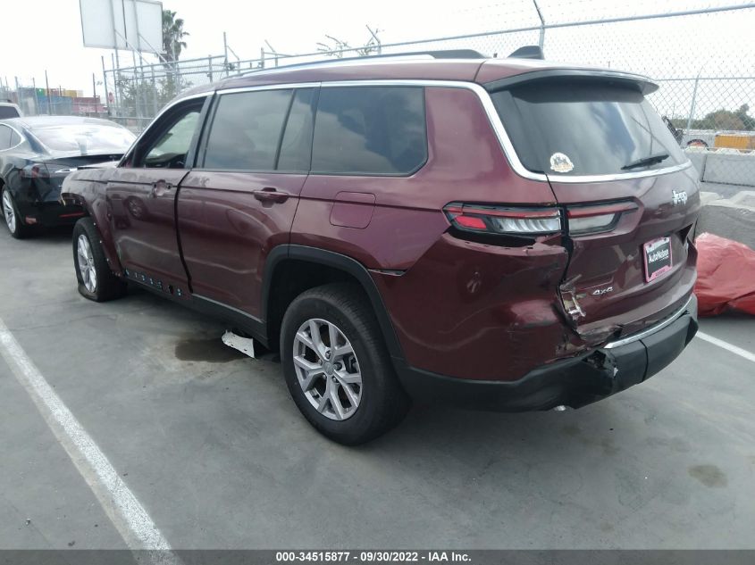 2022 JEEP GRAND CHEROKEE L LIMITED VIN: 1C4RJKBG5N8559210