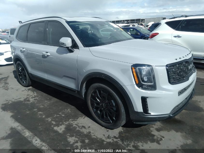 2022 KIA TELLURIDE EX VIN: 5XYP3DHC3NG216292