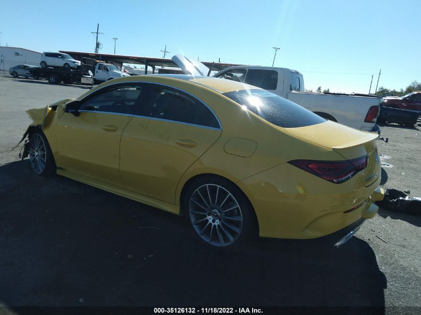 2020 MERCEDES-BENZ CLA CLA 250 VIN: WDD5J4GB8LN070098