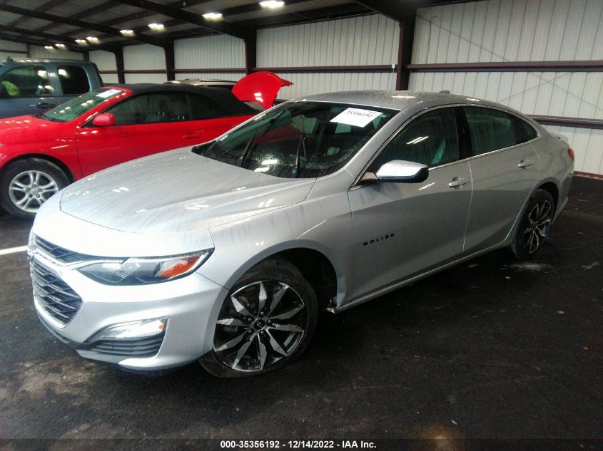 2020 CHEVROLET MALIBU RS VIN: 1G1ZG5STXLF022752