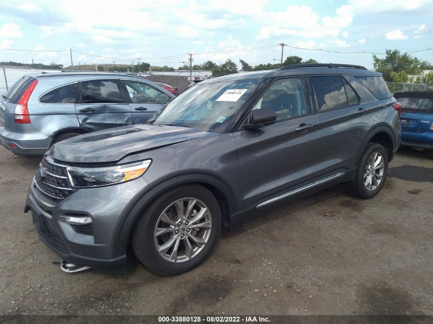 2021 FORD EXPLORER XLT VIN: 1FMSK8DH9MGC47172