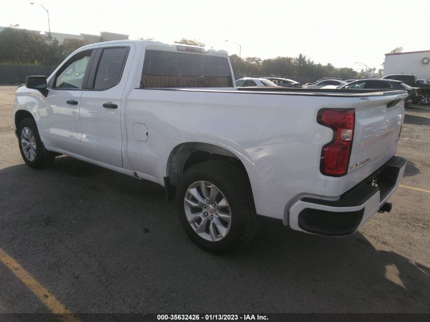 2022 CHEVROLET SILVERADO 1500 LTD CUSTOM VIN: 1GCRWBEK2NZ214745