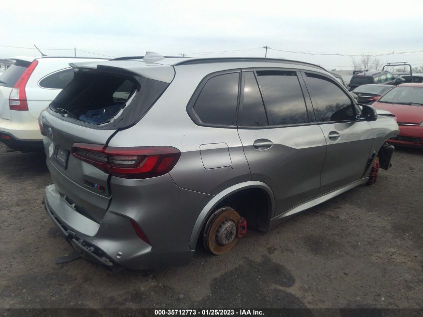 2022 BMW X5 M VIN: 5YMJU0C03N9M71073