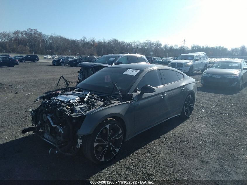 2021 AUDI S5 SPORTBACK PRESTIGE VIN: WAUB4CF58MA029986